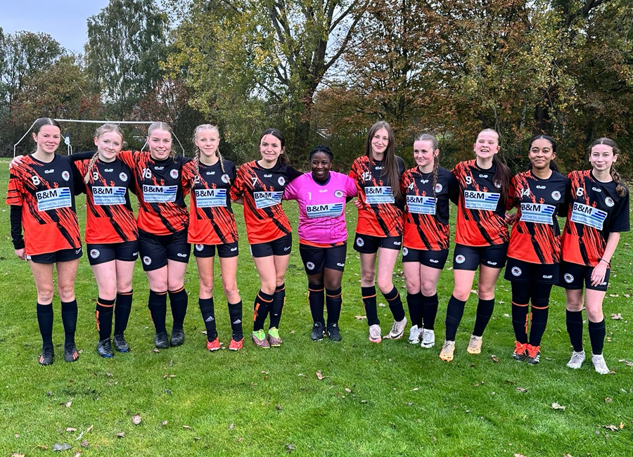 U16 Girls Team Photo